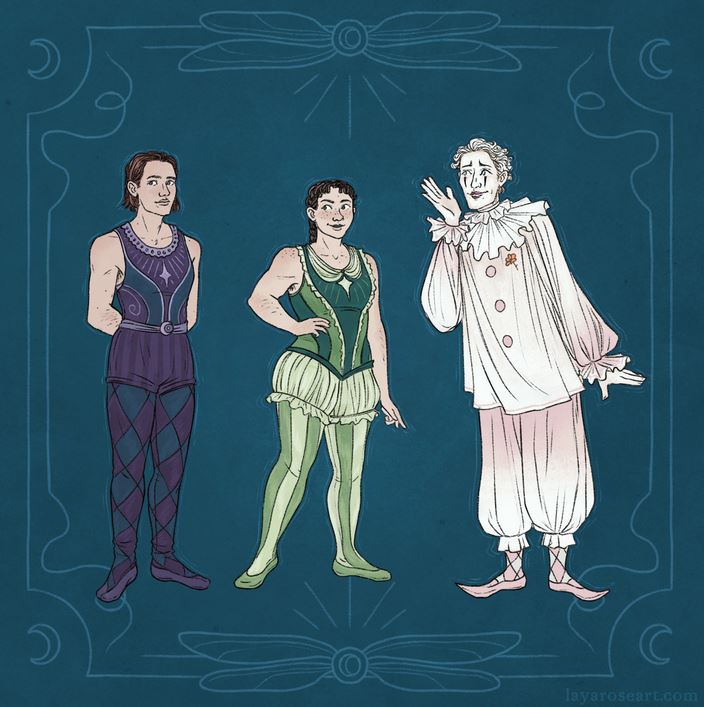 Pantomime Character designs